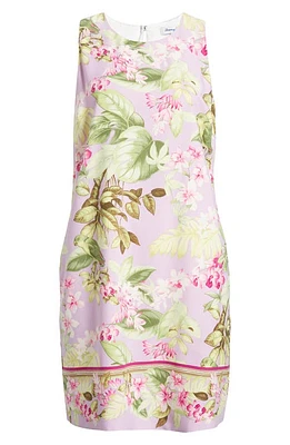 Tommy Bahama Orchid Dreams Silk Shift Minidress Sleepy Violet at Nordstrom,