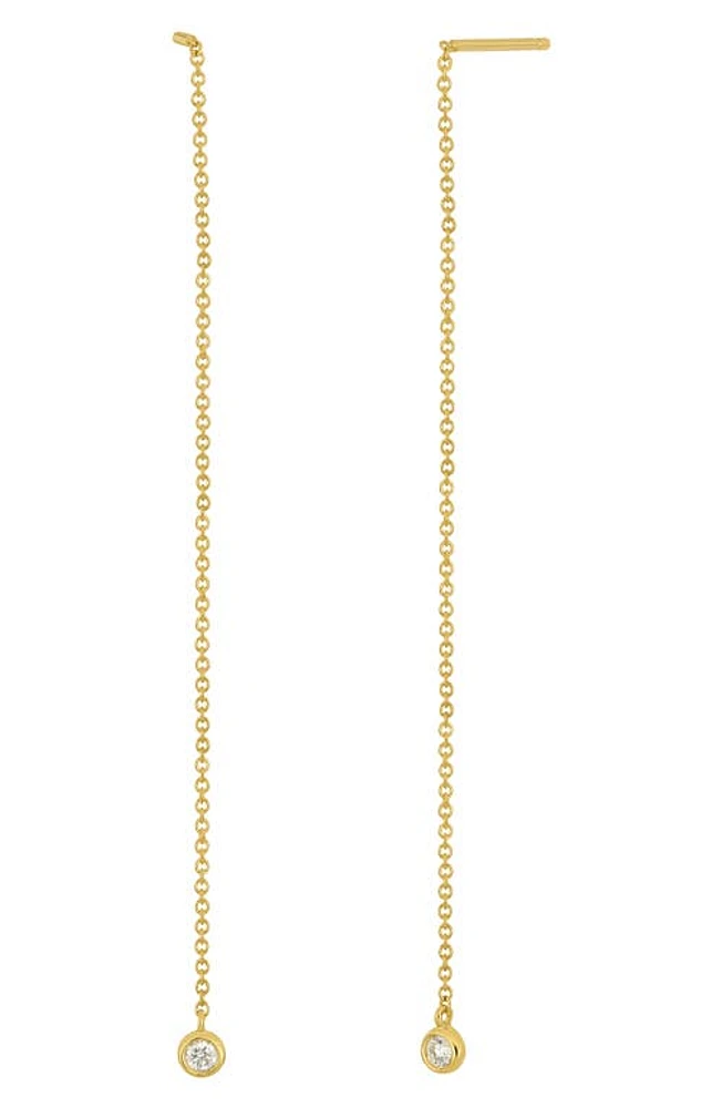 Bony Levy Monaco Diamond Drop Earrings in 18K Yellow Gold at Nordstrom