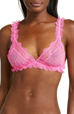 Love Stories Lace Bralette Pink at Nordstrom,