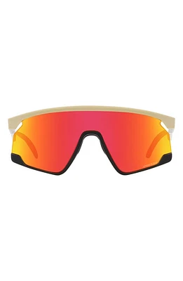 Oakley BXTR 39mm Prizm Wrap Shield Sunglasses in Ruby at Nordstrom