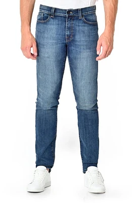 Fidelity Denim Jimmy Slim Straight Leg Jeans Captain Blue at Nordstrom,