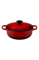 Le Creuset /-Quart Signature Round Enamel Cast Iron French/Dutch Oven in Cerise at Nordstrom