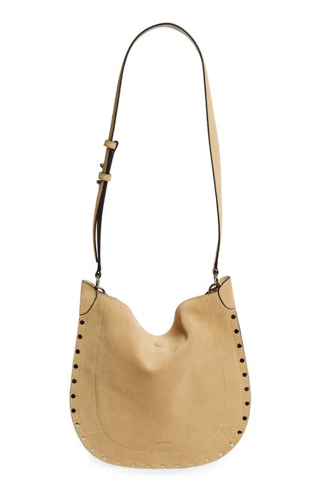 Isabel Marant Large Oskan Suede Hobo Bag in Toffee at Nordstrom