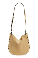 Isabel Marant Large Oskan Suede Hobo Bag in Toffee at Nordstrom