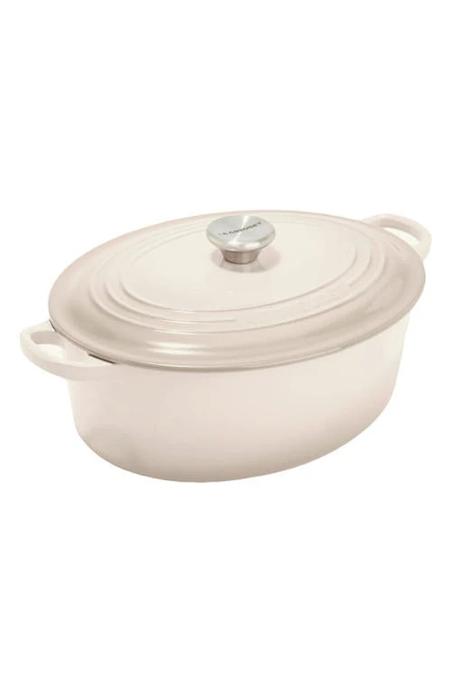 Le Creuset 4.5-Quart Oval Dutch Oven in Meringue at Nordstrom