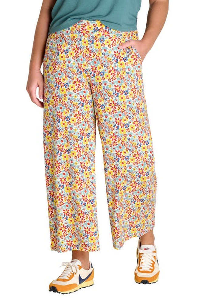 Toad & Co Chaka Wide Leg Knit Crop Pants at Nordstrom,