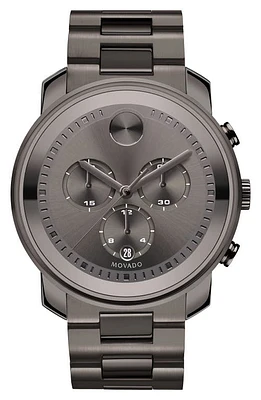 Movado Bold Chronograph Bracelet Watch, 44mm in Gunmetal at Nordstrom