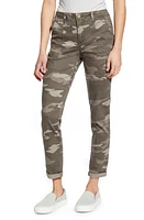 Wit & Wisdom Flex-ellent Camo High Waist Cargo Pants in Mr-Mushroom at Nordstrom, Size 00