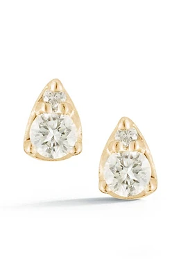 Dana Rebecca Designs Sophia Ryan Diamond Teardrop Stud Earrings in Yellow Gold at Nordstrom