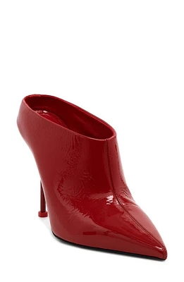 Alexander McQueen Thorn Pointed Toe Mule Red at Nordstrom,