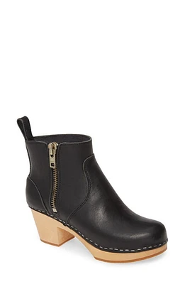 Swedish Hasbeens Zip It Emy Clog Bootie at Nordstrom,