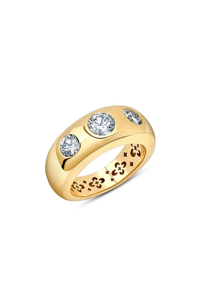 Crislu Flush Set Cubic Zirconia Ring at Nordstrom,