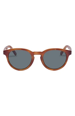 Le Specs Trashy Round Sunglasses in Vintage Tort at Nordstrom