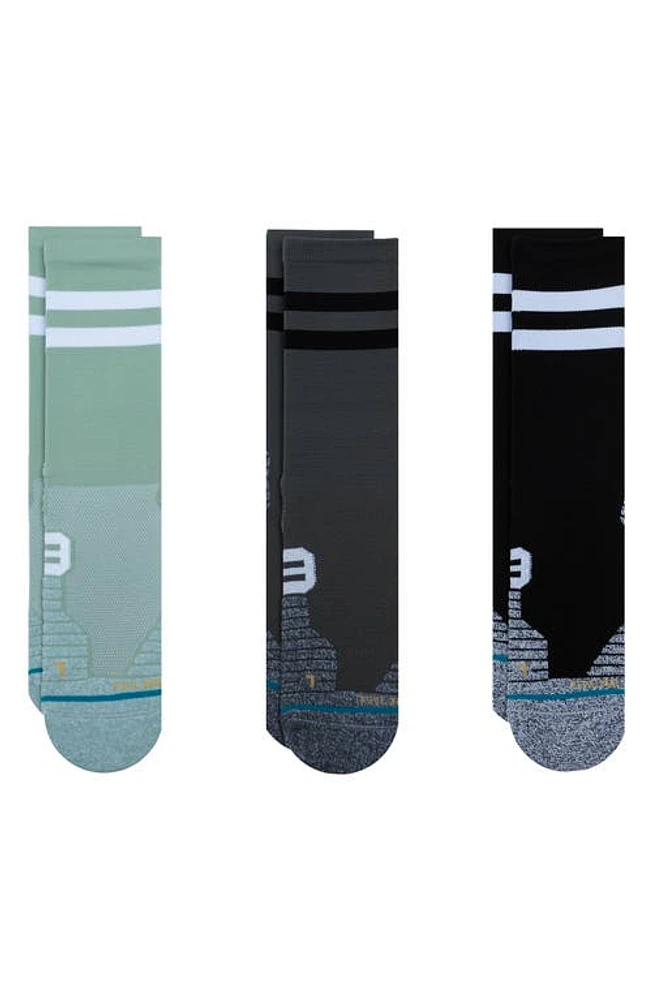 Stance Franchise Assorted 3-Pack Crew Socks in Multi at Nordstrom, Size Medium