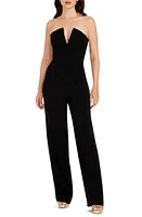 Dress the Population Fernanda Strapless Jumpsuit Black at Nordstrom,