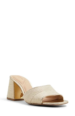 Ted Baker London Chloe Slide Sandal Gold at Nordstrom,