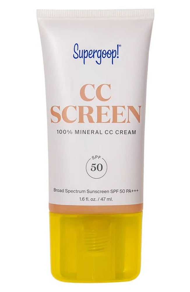 Supergoop! Supergoop! CC Screen 100% Mineral CC Cream SPF 50 in 226W at Nordstrom