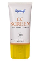 Supergoop! Supergoop! CC Screen 100% Mineral CC Cream SPF 50 in 226W at Nordstrom