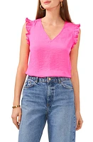 Vince Camuto Pleated Ruffle Blouse at Nordstrom,