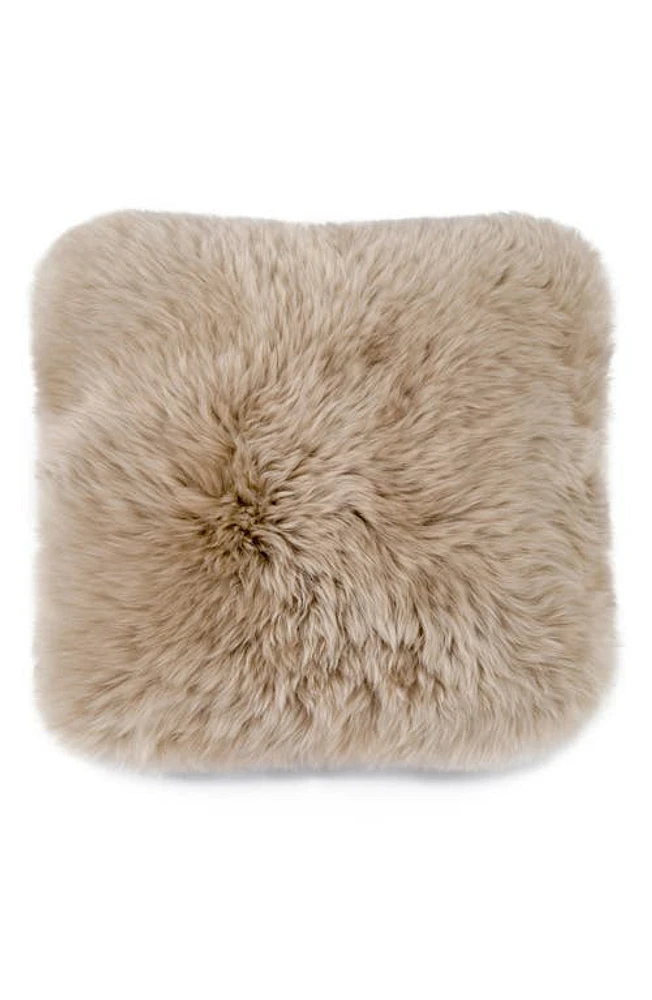 UGG(r) Genuine Sheepskin Pillow in Sand at Nordstrom