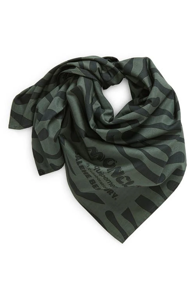 Moncler Genius x Salehe Bembury Cotton Scarf in Green at Nordstrom