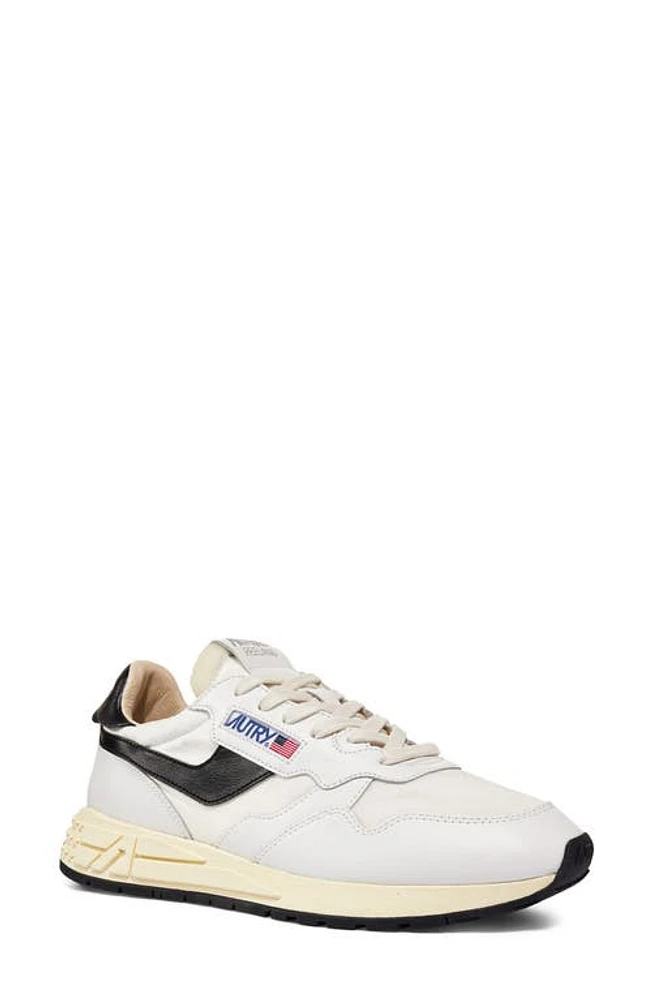 AUTRY Reelwind Sneaker White/Black at Nordstrom,