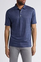 Scott Barber Linen Mélange Polo Denim at Nordstrom,