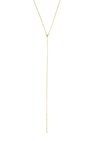 Bony Levy 14K Gold Y-Necklace in Yellow Gold at Nordstrom, Size 18 In