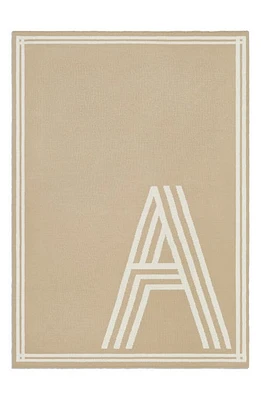 BaubleBar Letter Together Blanket in Neutral-X at Nordstrom