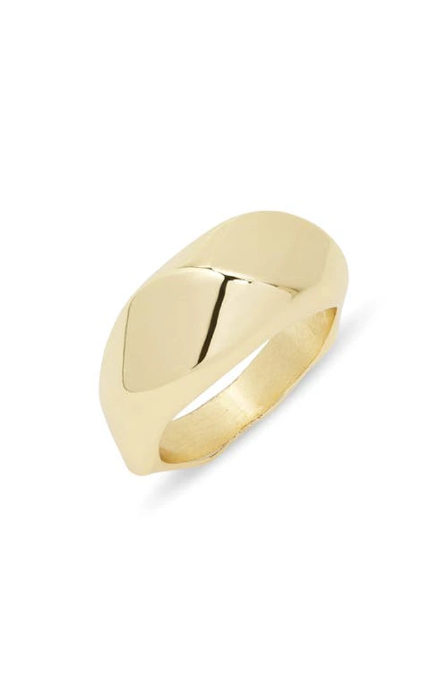 Argento Vivo Sterling Silver Twisted Ring in Gold at Nordstrom