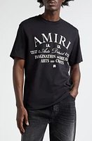 AMIRI Arts District Cotton Graphic T-Shirt in Black at Nordstrom, Size Medium