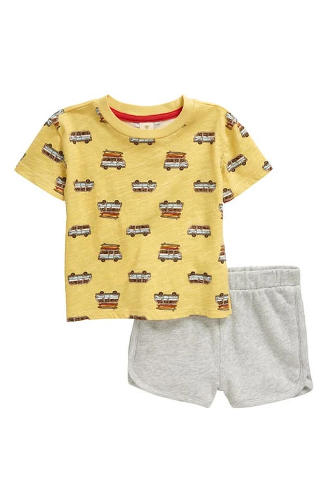 Tucker + Tate Print Cotton T-Shirt & Shorts Set at Nordstrom,