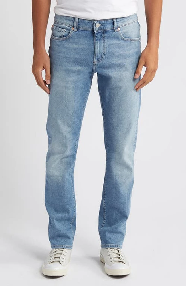 DL1961 Russell Slim Straight Leg Jeans Aged Mid Performance at Nordstrom, X