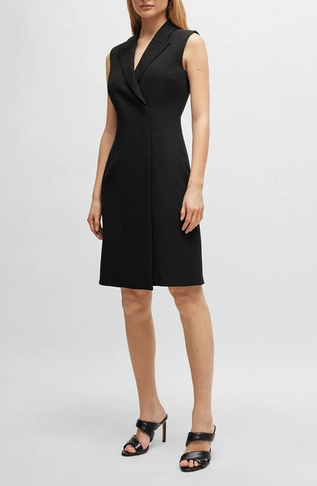 BOSS Dekava Blazer Dress Black at Nordstrom,