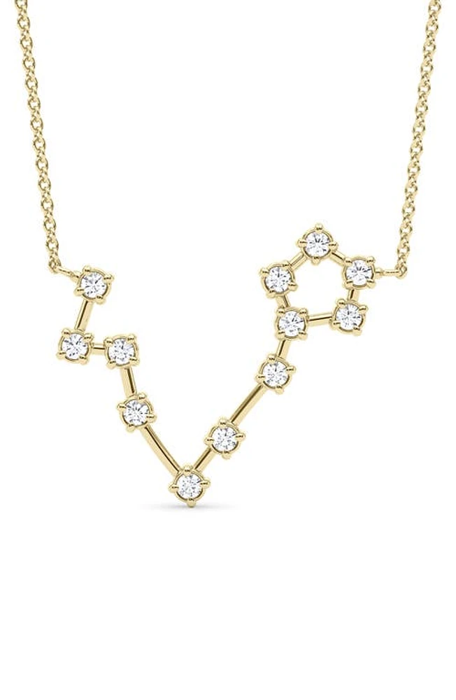 HauteCarat Lab Created Diamond Constellation Pendant Necklace in 18K Gold at Nordstrom