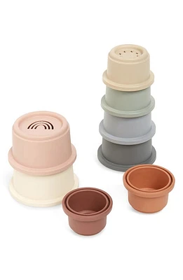 Mushie 8-Piece Stacking Cups Toy in Multi at Nordstrom