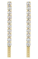 Ted Baker London Mellsie Icon Cubic Zirconia Drop Earrings in Gold Tone/Clear Crystal at Nordstrom