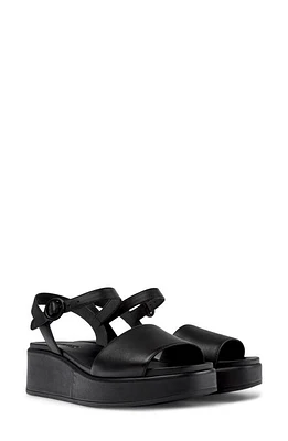 Camper Misia Platform Sandal Black at Nordstrom,