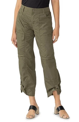 Sanctuary Cali Straight Leg Crop Cargo Pants at Nordstrom,