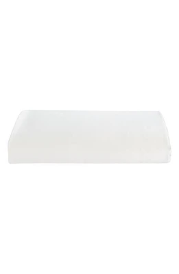 Lunya Washable Silk Fitted Sheet in Tranquil White at Nordstrom, Size Queen