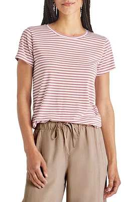 Splendid Lulu Stripe T-Shirt Dawn/White at Nordstrom,