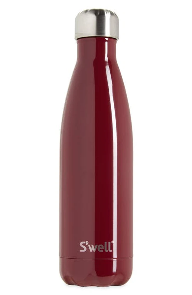 S'Well 17-Ounce Insulated Stainless Steel Water Bottle in Wild Cherry at Nordstrom