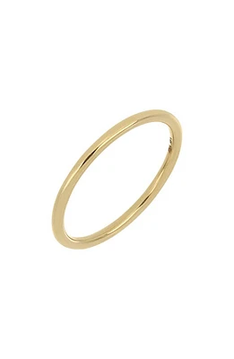 Bony Levy 14K Gold Smooth Stackable Ring in 14K Yellow Gold at Nordstrom, Size 6.5