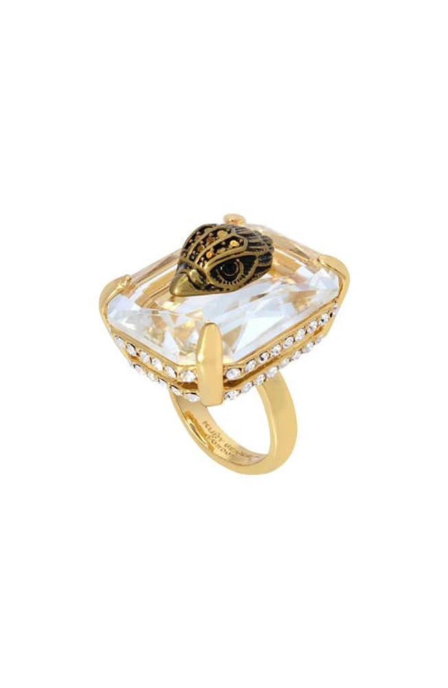 Kurt Geiger London Eagle Cocktail Ring in Gold at Nordstrom, Size 8