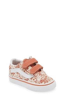 Vans Kids' Old Skool V Sneaker Summer Bloom Autumn Leaf at Nordstrom, M