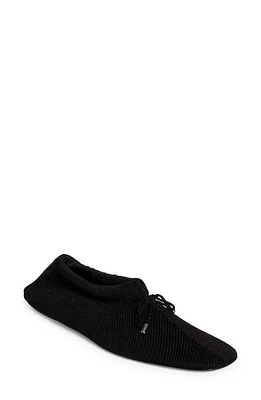 TOTEME The Knit Ballerina Flat Black at Nordstrom,