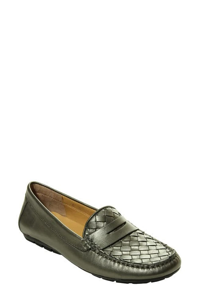 VANELi Adrik Loafer Pewter Pearl Leather at Nordstrom,