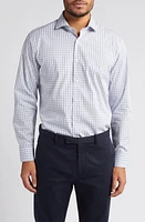 Nordstrom Trim Fit Easy Care Plaid Dress Shirt White Multi Flavio at Nordstrom,