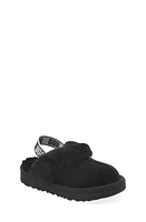 UGG(r) Funkette Water Resistant Genuine Shearling Trim Clog Black at Nordstrom, M