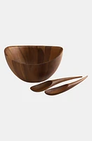 Nambé 'Harmony' Three Piece Salad Set in Brown at Nordstrom